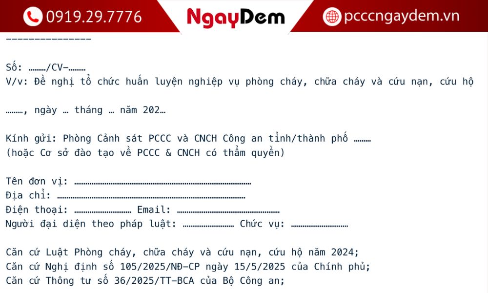 Mẫu PC22 là gì? Cập nhật thay đổi mới & mẫu công văn đề nghị huấn luyện mẫu pc 22