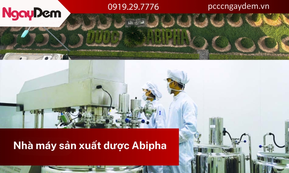 Bảo trì PCCC cho nhà máy Abipha