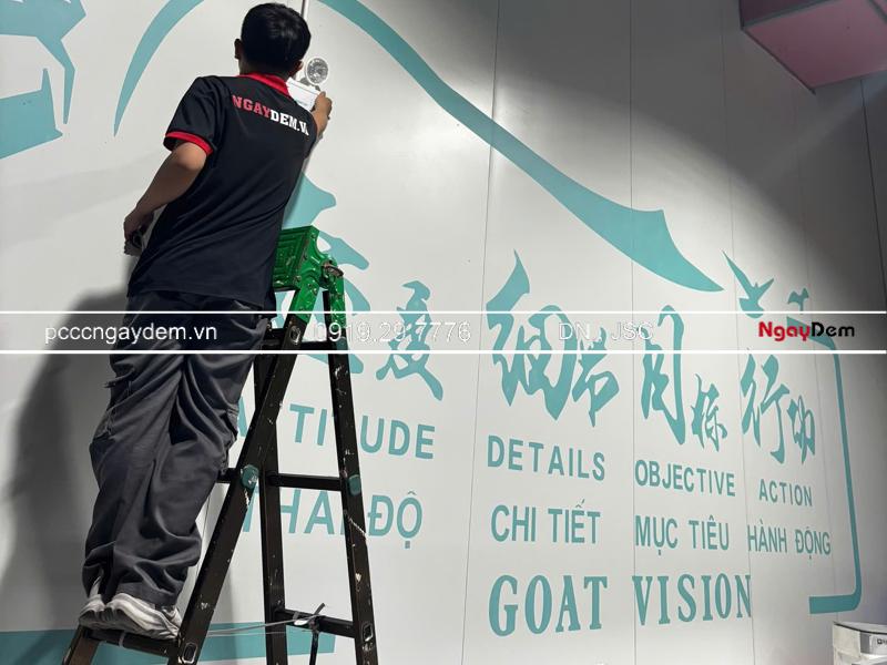 Bảo trì PCCC nhà máy sản xuất Công ty Goat Vision, Ninh Bình bảo trì pccc nhà máy