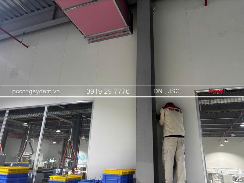 Bảo trì PCCC nhà máy sản xuất Công ty Goat Vision, Ninh Bình