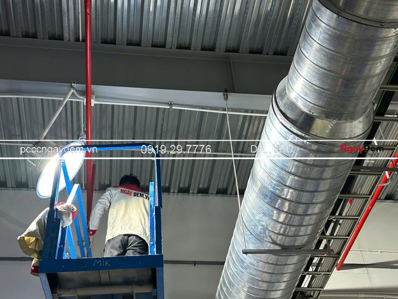 Bảo trì PCCC nhà máy sản xuất Công ty Goat Vision, Ninh Bình bảo trì pccc cho nhà máy