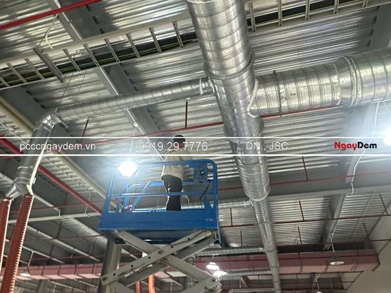 Bảo trì PCCC nhà máy sản xuất Công ty Goat Vision, Ninh Bình