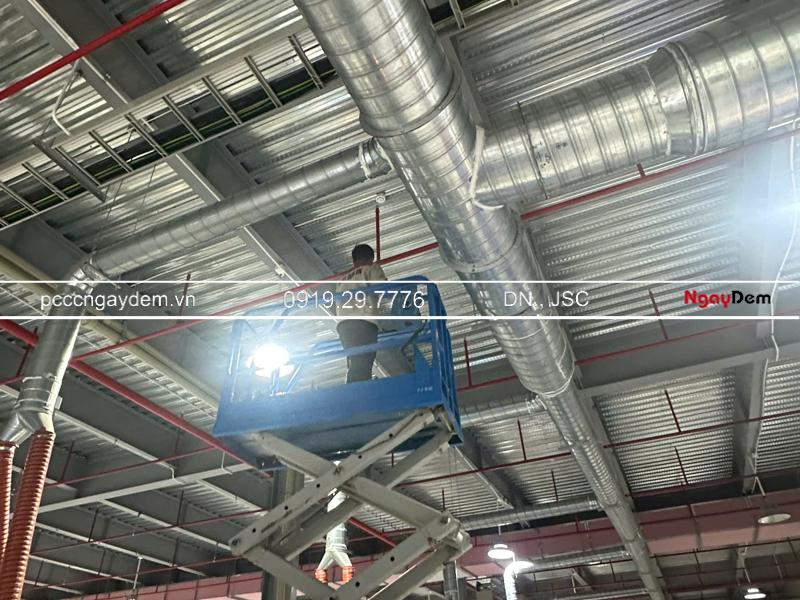 Bảo trì PCCC nhà máy sản xuất Công ty Goat Vision, Ninh Bình bảo trì pccc nhà máy GOAT VISION