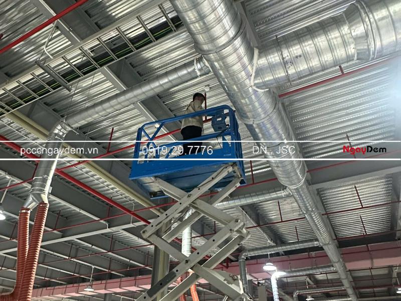 Bảo trì PCCC nhà máy sản xuất Công ty Goat Vision, Ninh Bình