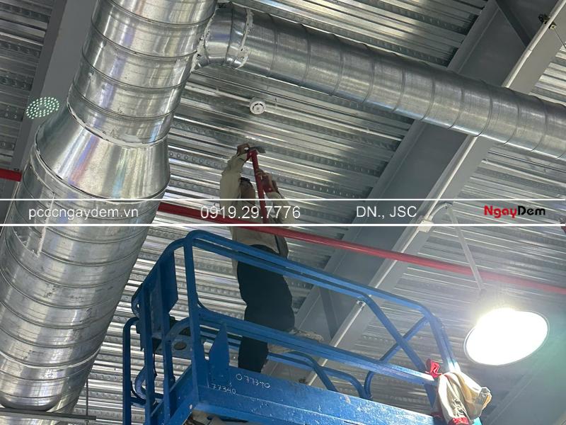 Bảo trì PCCC nhà máy sản xuất Công ty Goat Vision, Ninh Bình