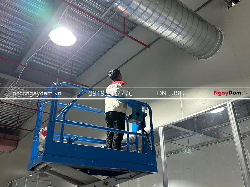 Bảo trì PCCC nhà máy sản xuất Công ty Goat Vision, Ninh Bình