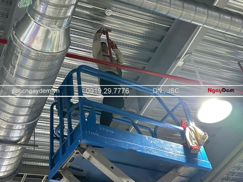 Bảo trì PCCC nhà máy sản xuất Công ty Goat Vision, Ninh Bình