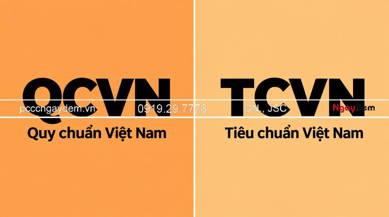QCVN và TCVN khác nhau như thế nào