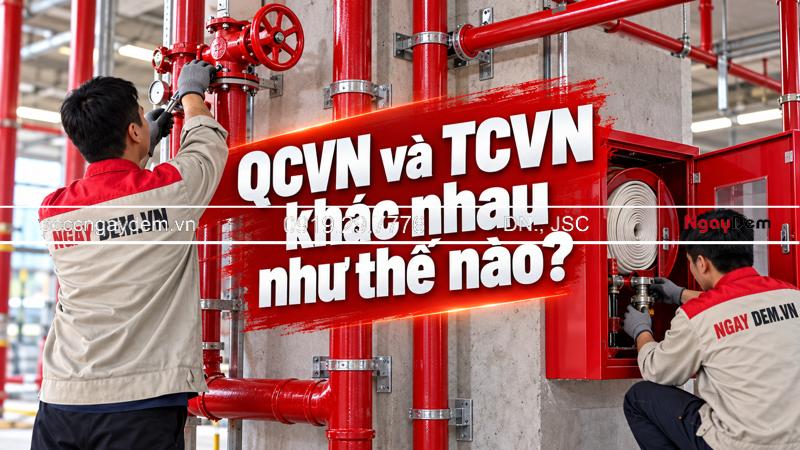 QCVN và TCVN khác nhau như thế nào