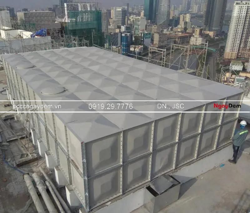 Quy định bể chứa nước PCCC tiêu chuẩn TCVN, Cách tính thể tích chuẩn Quy định bể chứa nước PCCC