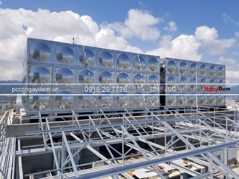 Quy định bể chứa nước PCCC tiêu chuẩn TCVN, Cách tính thể tích chuẩn Quy định bể chứa nước PCCC