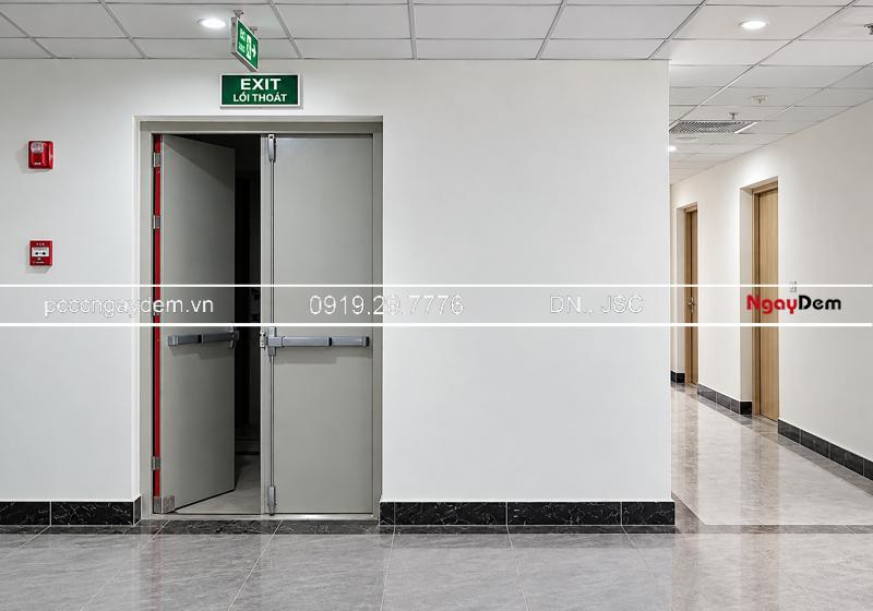 Quy định về cửa thoát hiểm trong công tác phòng cháy chữa cháy Quy định về kích thước của cửa thoát hiểm