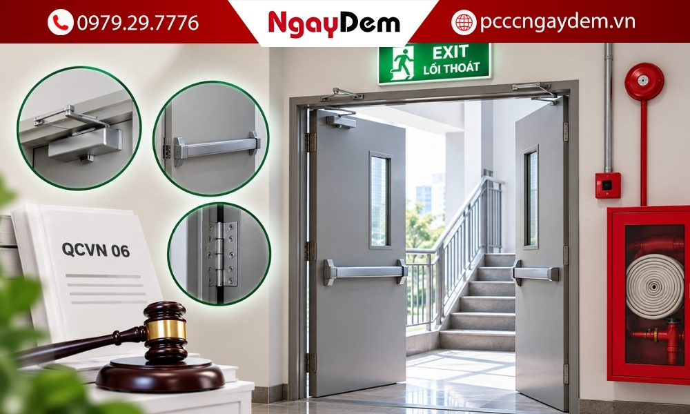Quy định về cửa thoát hiểm trong công tác phòng cháy chữa cháy Quy định về cửa thoát hiểm