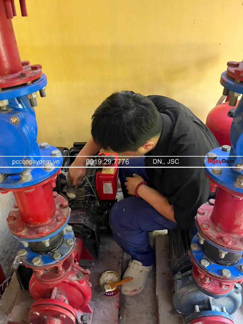 Quy định về máy bơm chữa cháy
