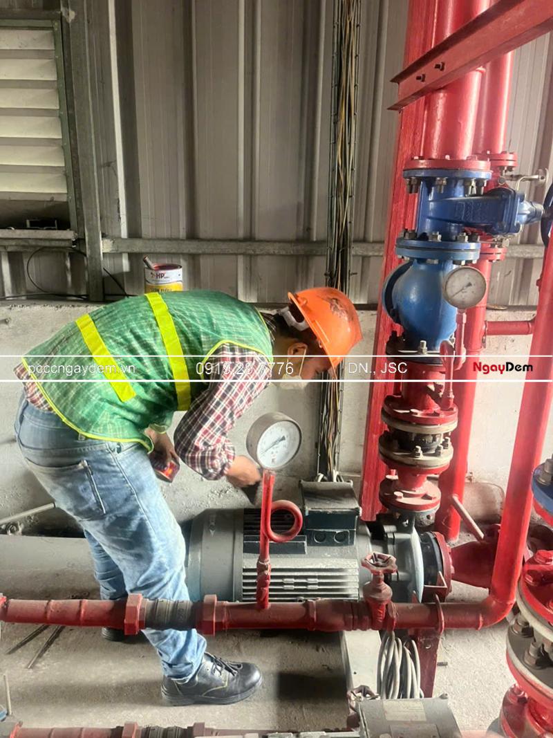 Quy định về máy bơm chữa cháy