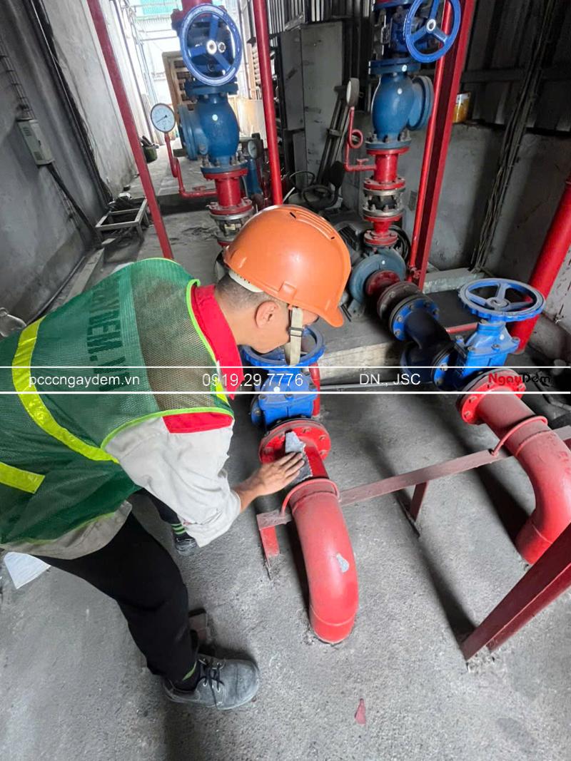 Quy định về máy bơm chữa cháy