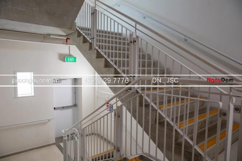 Tiêu chuẩn, Quy định về thang thoát hiểm trong PCCC theo QCVN 06 BXD Quy định về thang thoát hiểm trong PCCC trong chung cư