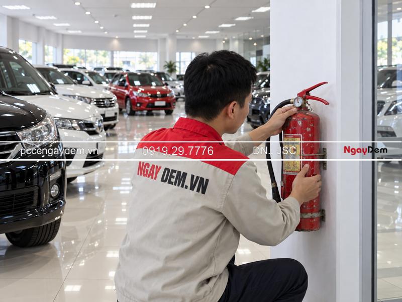 Bảo trì hệ thống PCCC Showroom Ô tô Thanh Xuân Ford, Hà Nội trọn gói Bảo trì hệ thống PCCC Showroom Oto