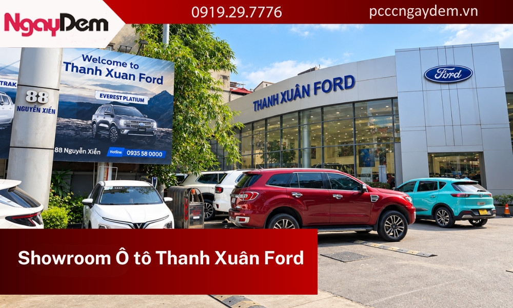 Bảo trì hệ thống PCCC Showroom Oto Thanh Xuân Ford