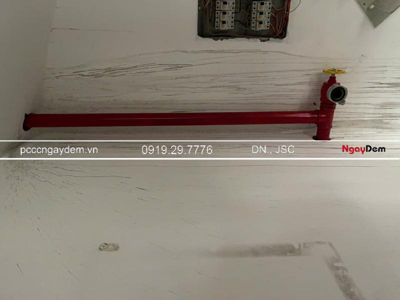 Thi công hệ thống PCCC Trường mầm non Tokyo Montessori Hàm Nghi
