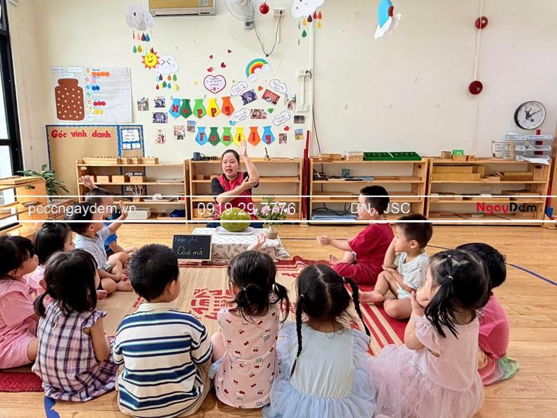 Thi công hệ thống PCCC Trường mầm non Tokyo Montessori Hàm Nghi