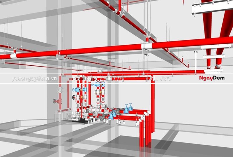 Thiết kế hệ thống chữa cháy bằng nước