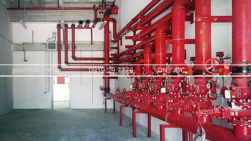 Thiết kế hệ thống chữa cháy bằng nước