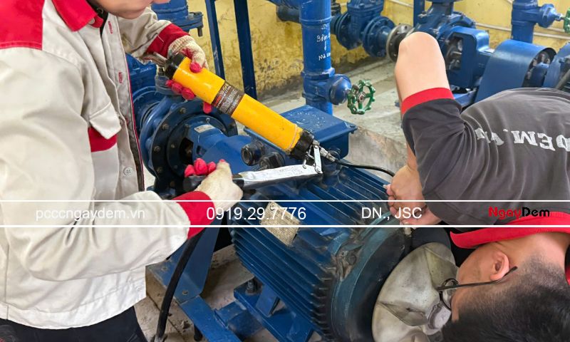 Dịch vụ thi công và bảo trì trạm bơm chữa cháy tại PCCC Ngày Đêm