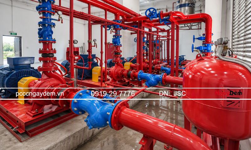 Đảm bảo khả năng cấp nước liên tục khi xảy ra cháy